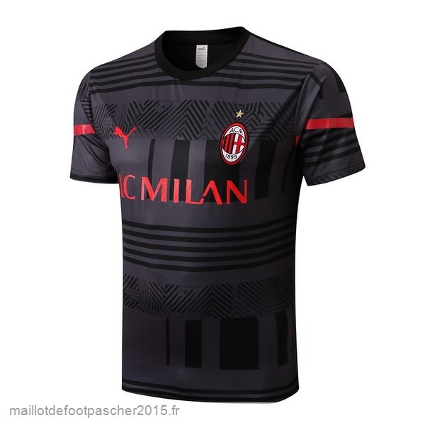 Maillot Foot Achat Entrainement AC Milan 2022 2023 Gris