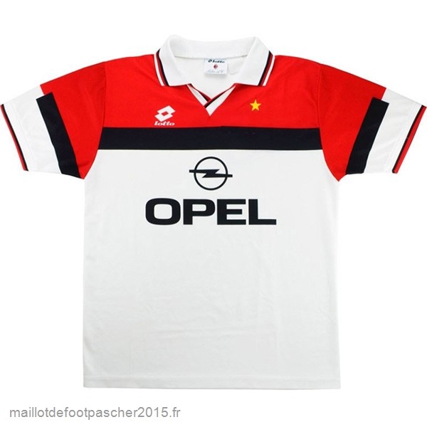 Maillot Foot Achat Exterieur Maillot AC Milan Rétro 1994 1995 Blanc