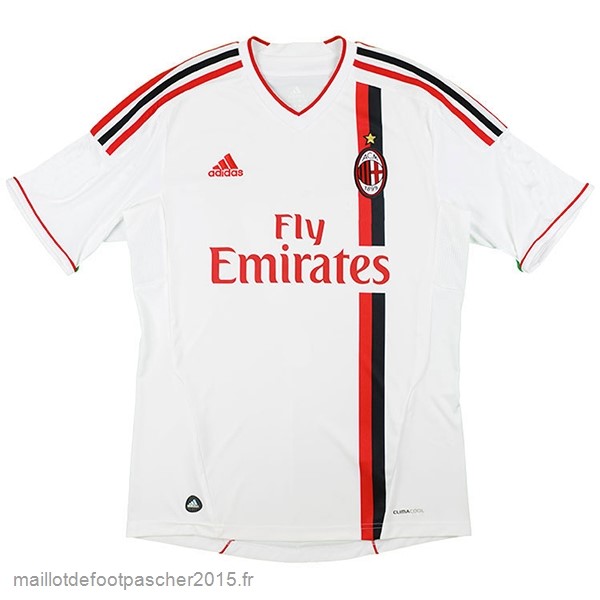 Maillot Foot Achat Exterieur Maillot AC Milan Rétro 2011 2012 Blanc