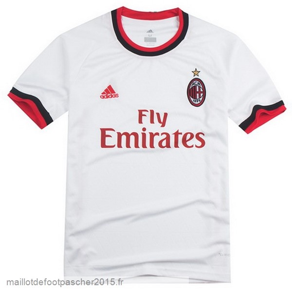 Maillot Foot Achat Exterieur Maillot AC Milan Rétro 2017 2018 Blanc