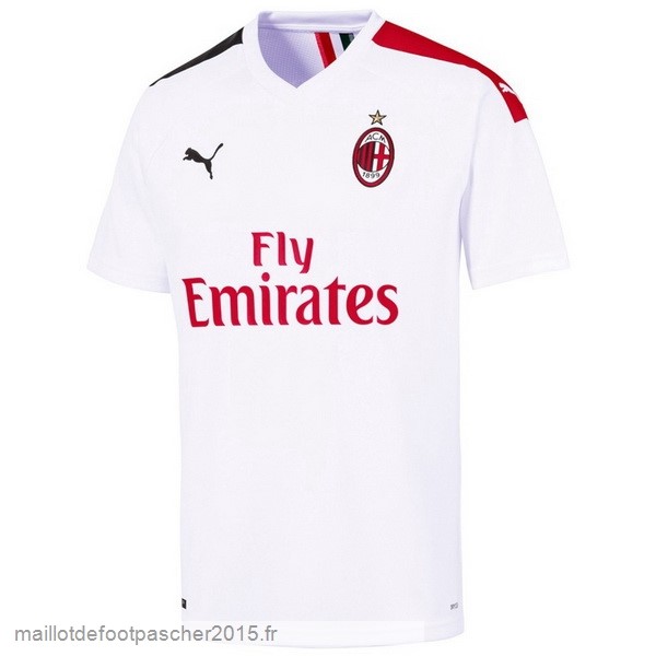 Maillot Foot Achat Exterieur Maillot AC Milan Rétro 2019 2020 Blanc