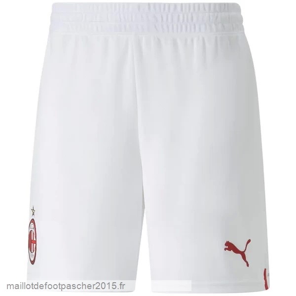 Maillot Foot Achat Exterieur Pantalon AC Milan 2022 2023 Blanc