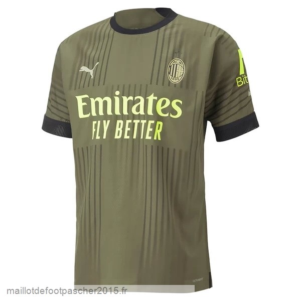 Maillot Foot Achat Thailande Third Joueurs Maillot AC Milan 2022 2023 Vert