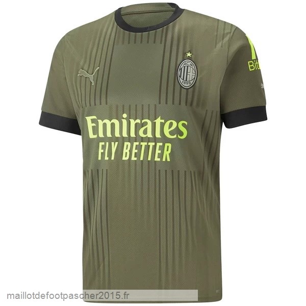 Maillot Foot Achat Thailande Third Maillot AC Milan 2022 2023 Vert