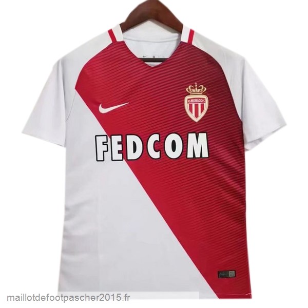 Maillot Foot Achat Domicile Maillot Monaco Rétro 2016 2017 Rouge