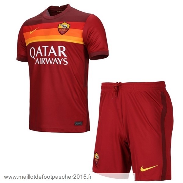 Maillot Foot Achat Domicile Conjunto De Enfant AS Roma 2020 2021 Rouge