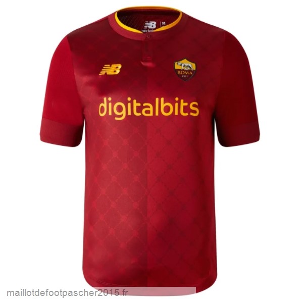 Maillot Foot Achat Domicile Maillot As Roma 2022 2023 Rouge