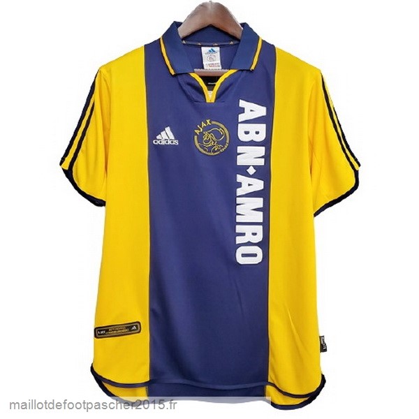 Maillot Foot Achat Exterieur Maillot Ajax Rétro 2000 2001 Jaune