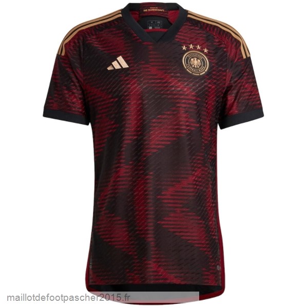 Maillot Foot Achat Thailande Joueurs Exterieur Maillot Allemagne 2022 Rouge