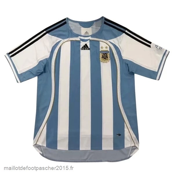 Maillot Foot Achat Domicile Maillot Argentine Rétro 2006 Bleu