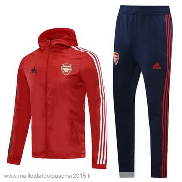 Maillot Foot Achat Conjunto Completo Coupe Vent Arsenal 2020 2021 Rouge