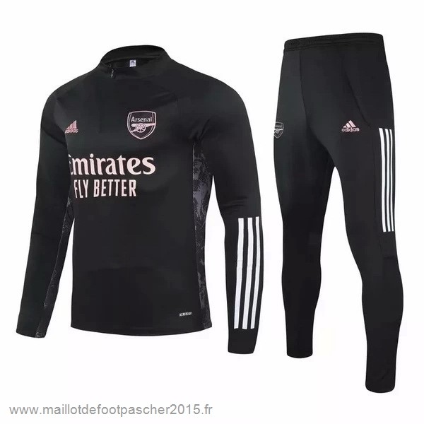 Maillot Foot Achat Survêtements Arsenal 2020 2021 Noir Rose