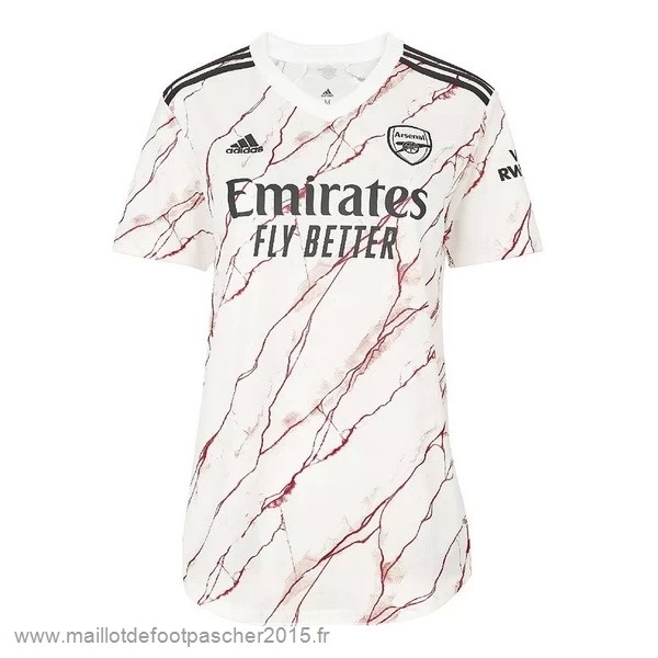 Maillot Foot Achat Exterieur Maillot Femme Arsenal 2020 2021 Blanc