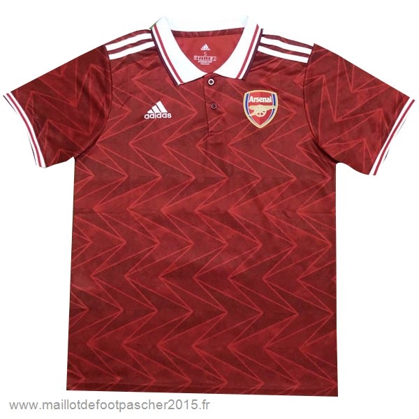 Maillot Foot Achat Polo Arsenal 2020 2021 Rouge