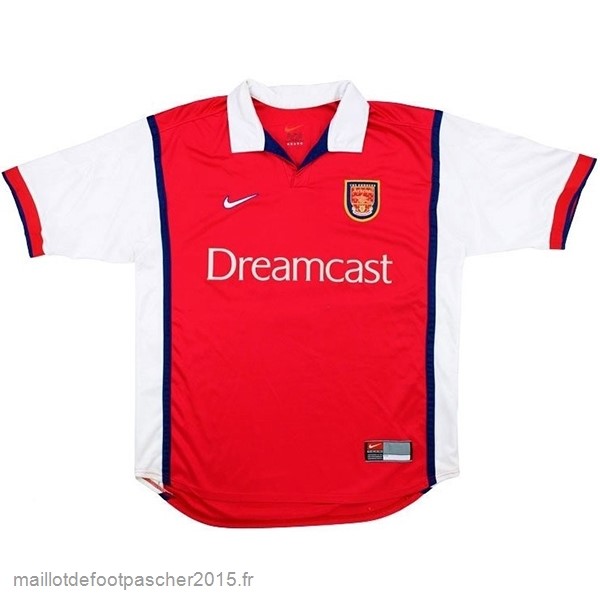 Maillot Foot Achat Domicile Maillot Arsenal Rétro 1999 2000 Rouge