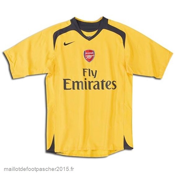 Maillot Foot Achat Exterieur Maillot Arsenal Rétro 2006 2007 Jaune