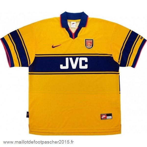 Maillot Foot Achat Exterieur Maillot Arsenal Rétro 1997 1999 Jaune