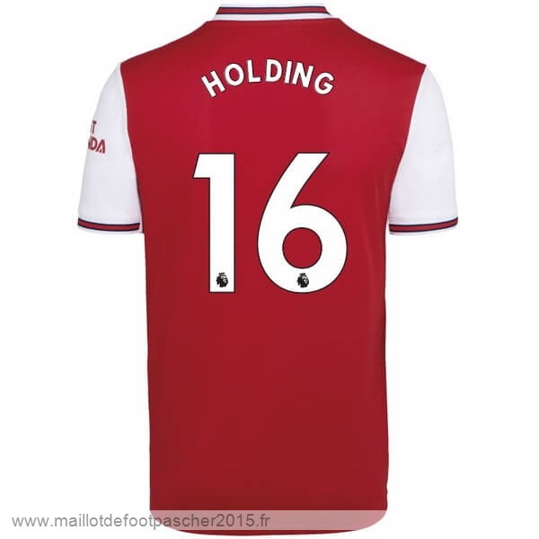 Maillot Foot Achat NO.16 Holding Domicile Maillot Arsenal 2019 2020 Rouge