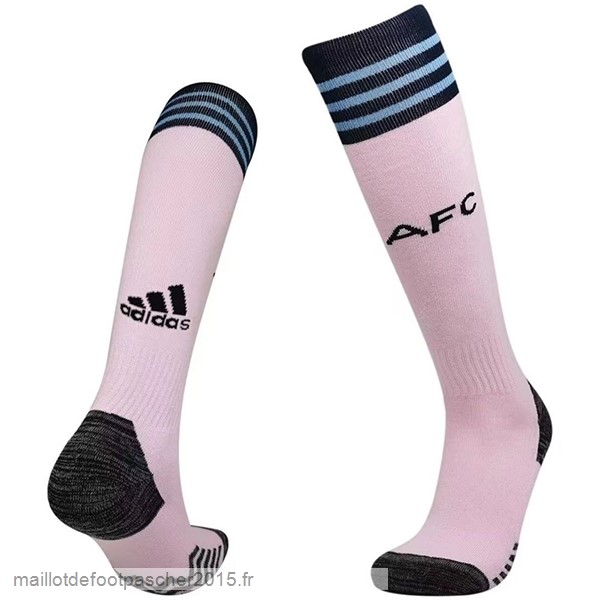 Maillot Foot Achat Third Chaussette Arsenal 2022 2023 Rose