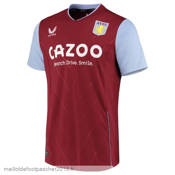 Maillot Foot Achat Domicile Maillot Aston Villa 2022 2023 Rouge