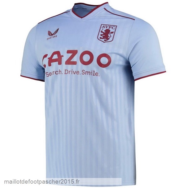 Maillot Foot Achat Exterieur Maillot Aston Villa 2022 2023 Bleu