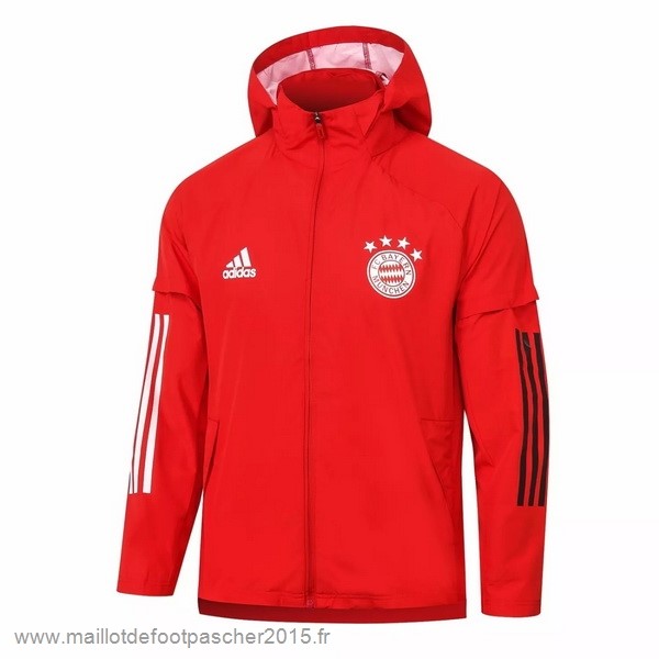 Maillot Foot Achat Coupe Vent Bayern Munich 2020 2021 Rouge