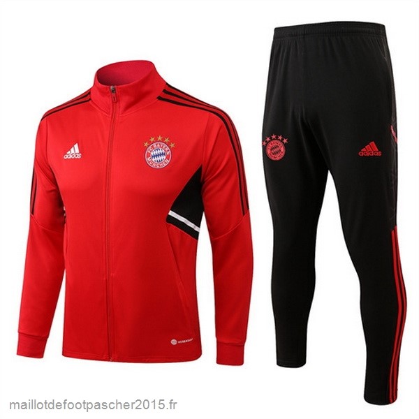 Maillot Foot Achat Survêtements Bayern Munich 2022 2023 Rouge I Noir