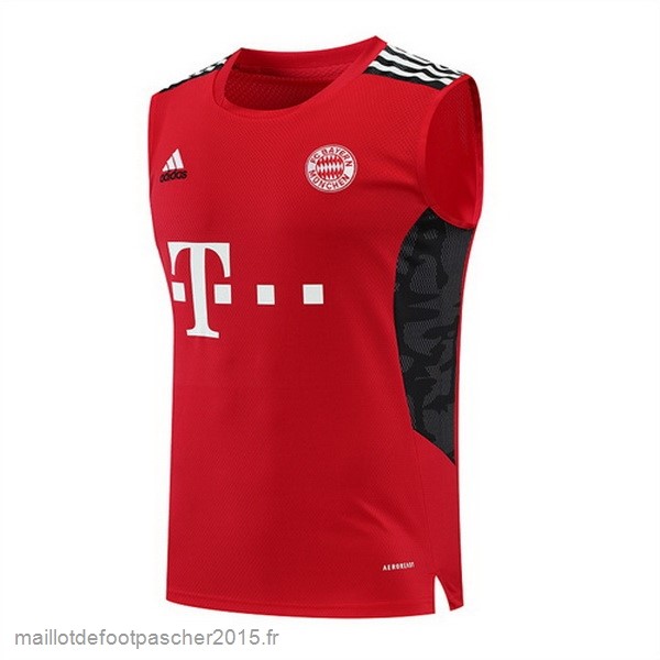 Maillot Foot Achat Entrainement Sans Manches Bayern Munich 2022 2023 Rouge