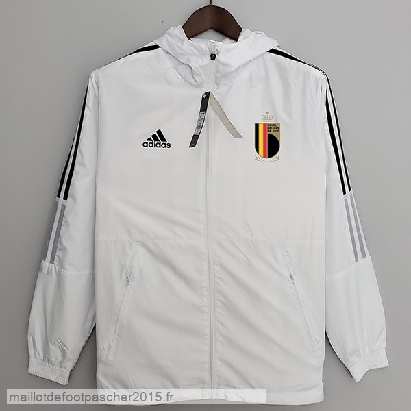 Maillot Foot Achat Coupe Vent Belgique 2022 Blanc