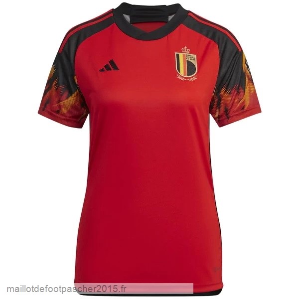 Maillot Foot Achat Domicile Maillot Femme Belgique 2022 Rouge