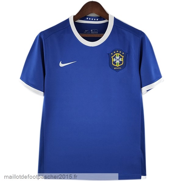 Maillot Foot Achat Exterieur Maillot Brésil Rétro 2006 Bleu