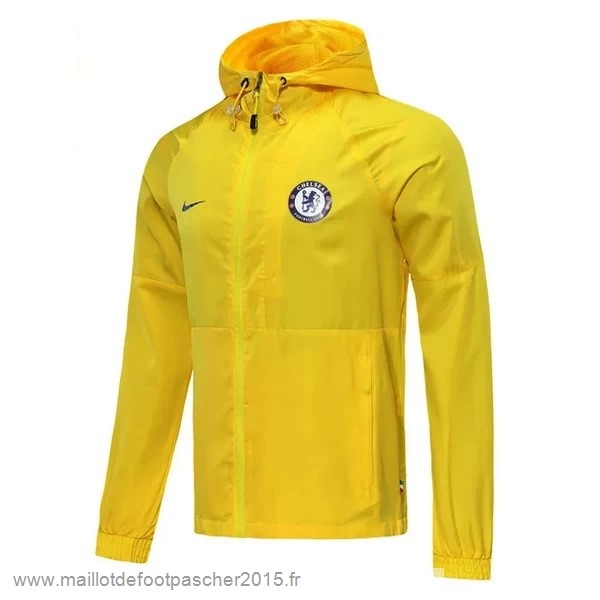 Maillot Foot Achat Coupe Vent Chelsea 2020 2021 Jaune