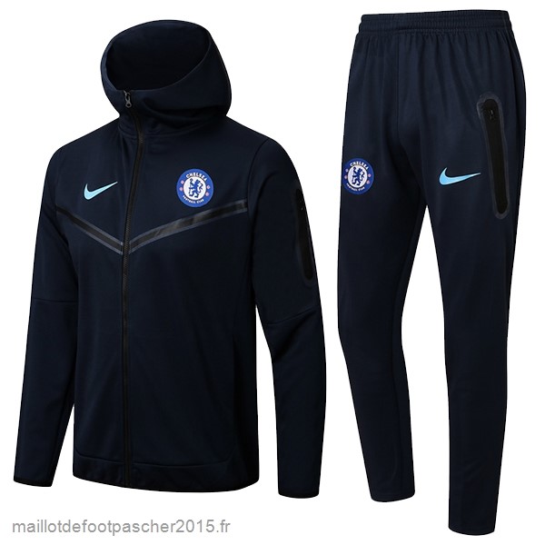 Maillot Foot Achat Sweat Shirt Capuche Chelsea 2022 2023 Bleu I Marine