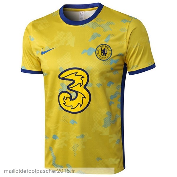 Maillot Foot Achat Entrainement Chelsea 2022 2023 I Jaune