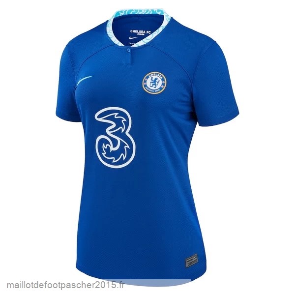 Maillot Foot Achat Domicile Maillot Femme Chelsea 2022 2023 Bleu