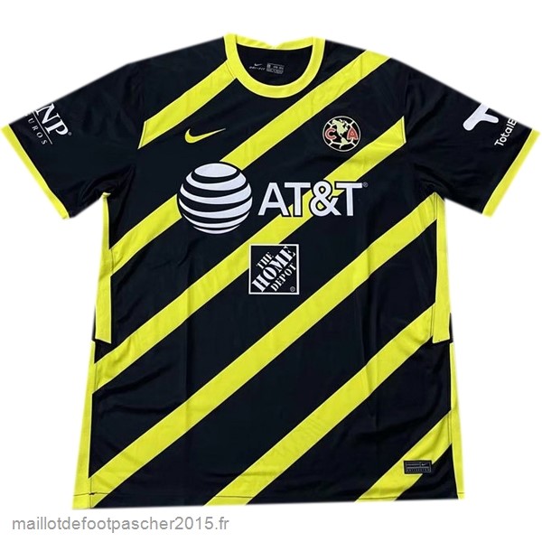 Maillot Foot Achat Entrainement América 2022 2023 Noir Jaune