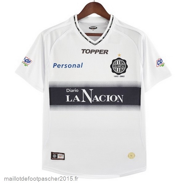 Maillot Foot Achat Domicile Maillot Olimpia Rétro 2002 Blanc