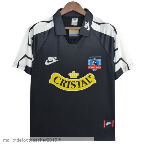 Maillot Foot Achat Exterieur Maillot Colo Colo Rétro 1995 Noir