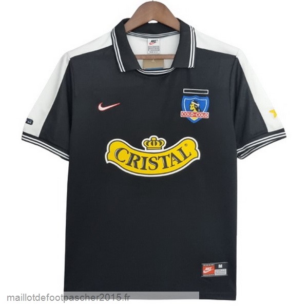 Maillot Foot Achat Exterieur Maillot Colo Colo Rétro 1999 Noir