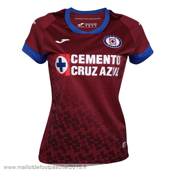 Maillot Foot Achat Exterieur Maillot Femme Cruz Bleu 2020 2021 Rouge