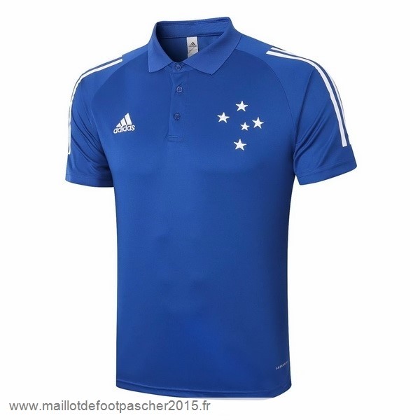 Maillot Foot Achat Polo Cruzeiro 2020 2021 Bleu