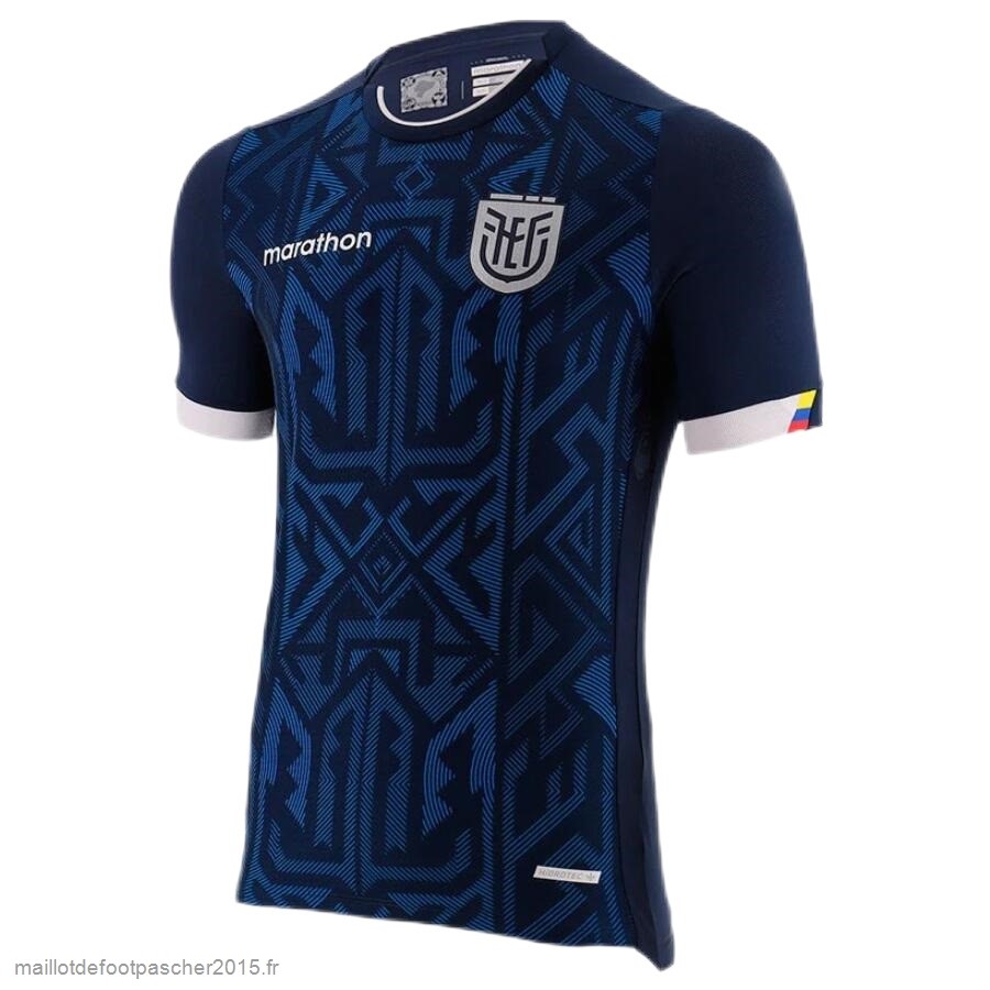 Maillot Foot Achat Thailande Exterieur Maillot Équateur 2022 Bleu