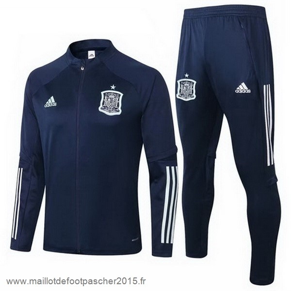 Maillot Foot Achat Survêtements Espagne 2020 Bleu Marine