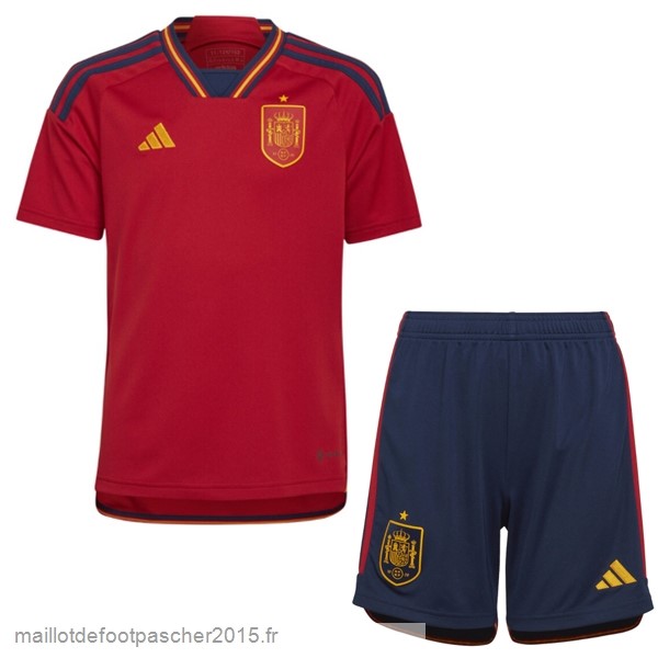 Maillot Foot Achat Domicile Conjunto De Enfant Espagne 2022 Rouge