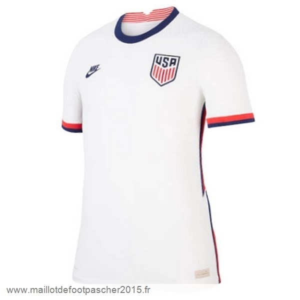 Maillot Foot Achat Domicile Maillot Femme États-Unis 2020 Blanc