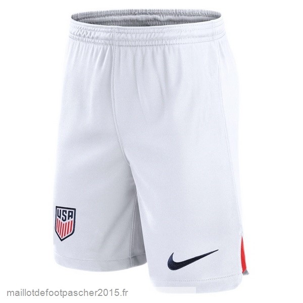 Maillot Foot Achat Domicile Pantalon États Unis 2022 Blanc