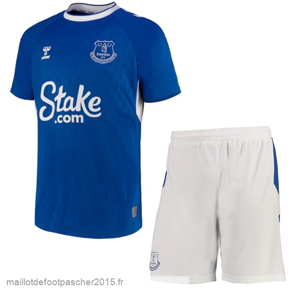 Maillot Foot Achat Domicile Conjunto De Enfant Everton 2022 2023 Bleu Blanc