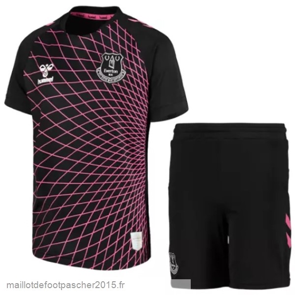 Maillot Foot Achat Gardien Conjunto De Enfant Everton 2022 2023 Noir