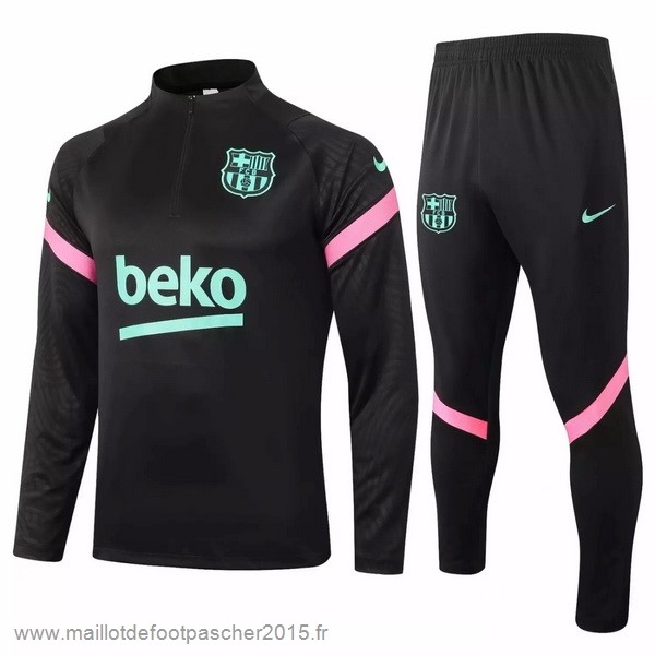 Maillot Foot Achat Survêtements Barcelona 2020 2021 Noir Rose