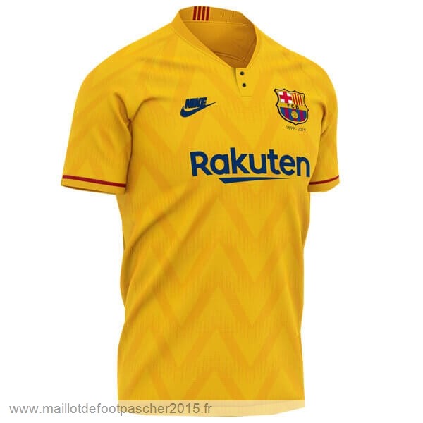 Maillot Foot Achat Exterieur Maillot Barcelone 120th Jaune